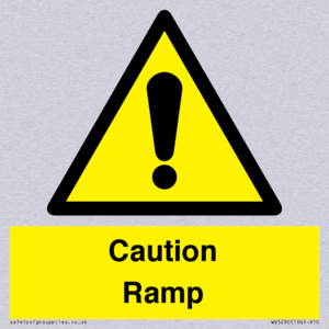 Caution Ramp